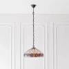 Wisząca lampa nad wyspę Hutchinson 64176 na łańcuchu kolorowa