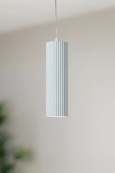 Minimalistyczna lampa wisząca Costilla okrągła do salonu