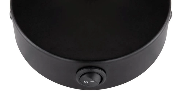 Przyścienna lampa reflektorowa Luise 54012-1S czarna drewno