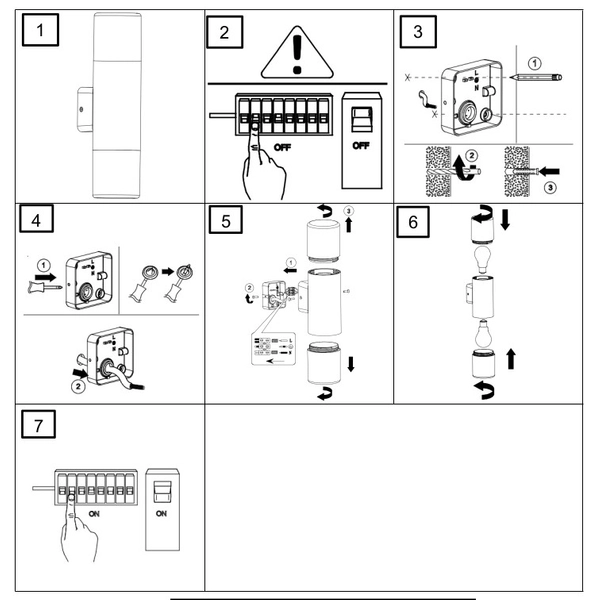 Elewacyjny kinkiet miedziany Hoosic 222260224 ogrodowa lampa tuba