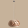 Wisząca lampa sypialniana Nature Light 1110G_L Aldex nad łóżko brązowa
