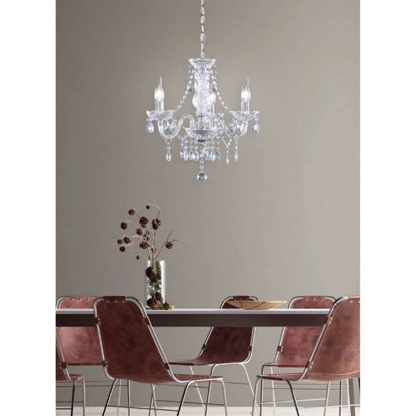 Wisząca salonowa lampa Luster R11073000 RL Light kryształy przezroczysty