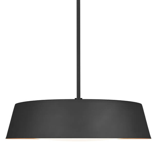 Wisząca lampa okragła Asher FE-ASHER-5P-MB do kuchni czarny