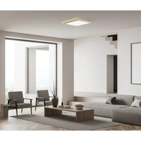 Kwadratowy plafon Aleria PLF-39573-450S-50W-WH LED 50W 2800-6000K biały