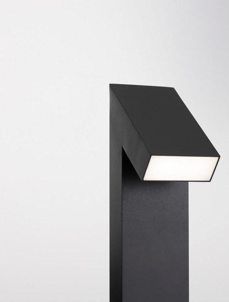 Stojąca lampa ogrodowa MONCLOVA LE71474 metalowa LED 6W 3000K czarna