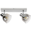 Salonowa lampa sufitowa Tarien 3249 regulowana szklana nad stolik chrom