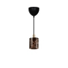 Wisząca lampa marmurowa Siv 45883018 do salonu brązowa