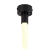 Lampa wisząca wąż ledowy SNAKE MD1021-4 black czarna metal PVC LED 60W 3000K 4M do jadalni