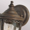 Ogrodowa LAMPA ścienna English FE-EB2-S-BRB Elstead FEISS elewacyjna OPRAWA zewnętrzna klasyczna outdoor IP44 brąz przezroczysta