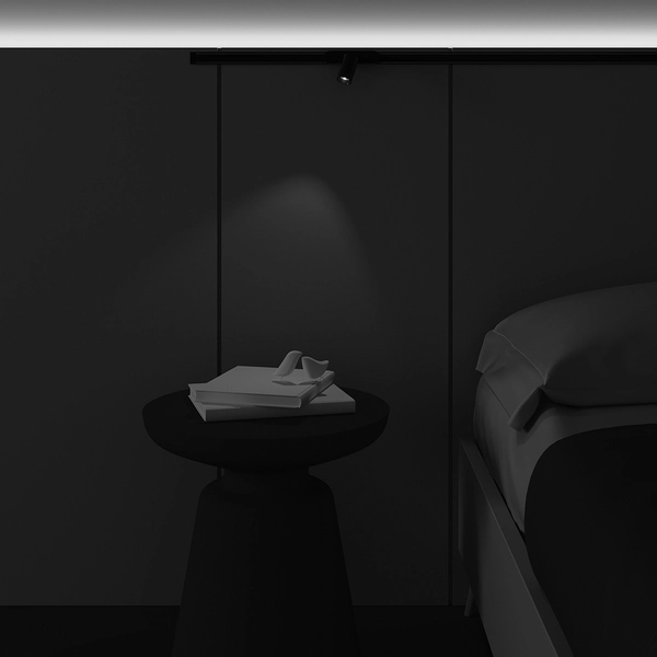 Ścieżka świetlna lampa magnetyczna Focus TR103-1-5W3K-M-B LED 5W 3000K czarna