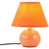 Ceramiczna lampka nocna Primo 61047/38 abażur brzoskwiniowy