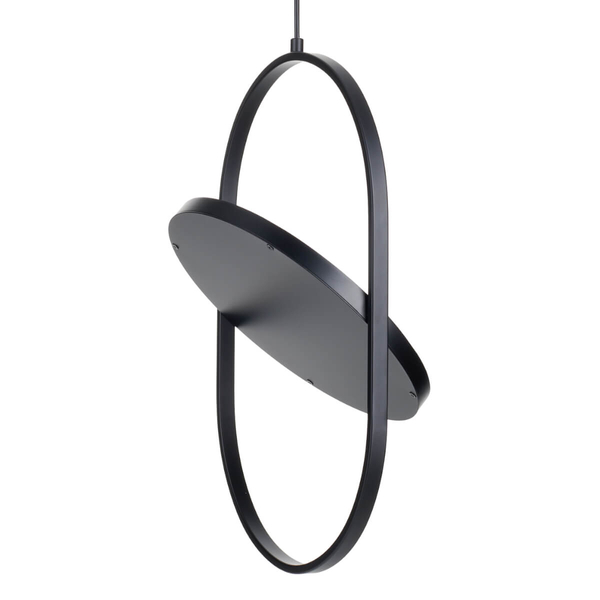 Zwisowa lampa Elipse 60217A-M LED 16W 3000K regulowana czarna