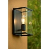Balkonowa lampa na ścianę CLAIRE 27883/01/30 Lucide IP54 szklana antracyt