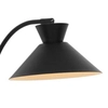 Regulowana lampa ścienna z włącznikiem DIAL 2213371003 czarny