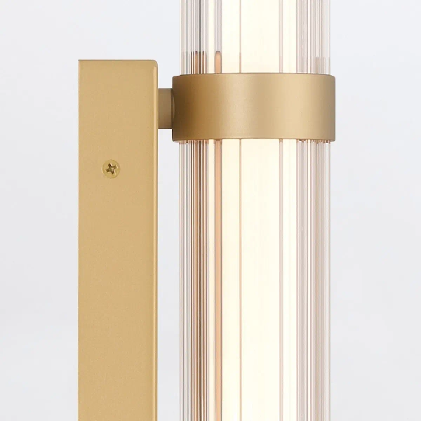 Przyścienna lampa tuba Fayton QN-FAYTON-M-BG LED 21,6W 3000K IP44 złoty