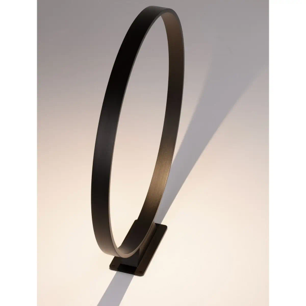 Okrągła lampa stojąca VINQUESA LE75136 LED 10W 3000K IP54 czarny