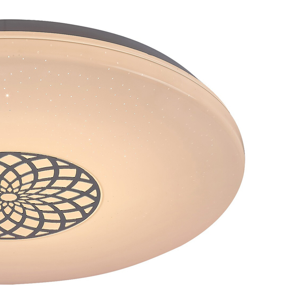 Sypialniana lampa sufitowa Ophelia 5364 LED 24W 3000-6500K pilot chrom