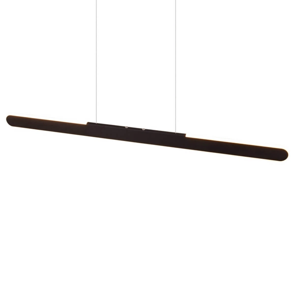 Lampa wisząca liniowa Helios 343310132 LED 28W 2700-6500K salonowa czarna