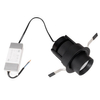 Podtynkowa lampa sypialniana HALO H0131 Maxlight LED 9W 3000K tuba czarny