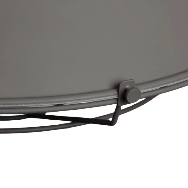 Lampa wisząca industrialna Patrone ABR-LSW-PAT na przedpokój metalowa szara