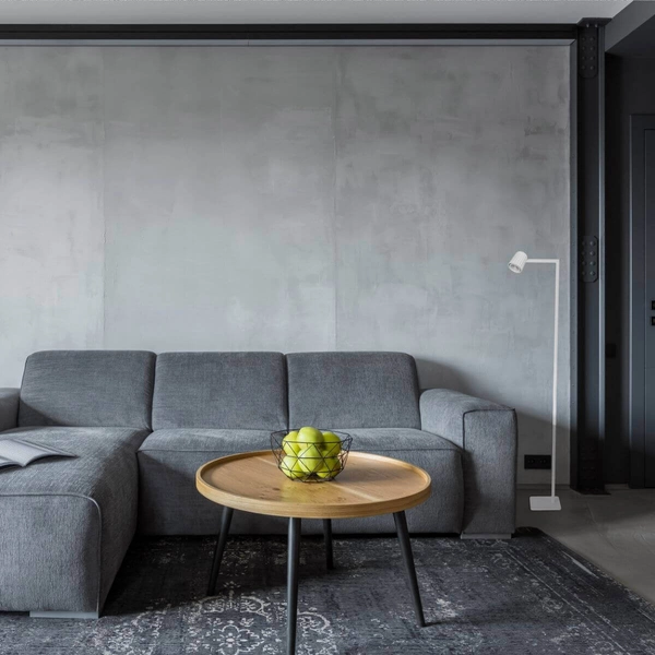 Stojąca lampa do salonu Tokio LP-787/1F WH Light Prestige tuba biała