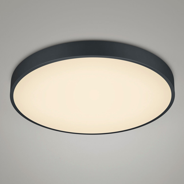 Sufitowa lampa okrągła WACO 627415032 LED 52W 2300-4000K do jadalni czarna
