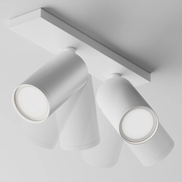 Jadalniana lampa Focus S C051CL-U-2W Maytoni nad wyspę biała