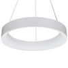 LAMPA wisząca CHIARA 3945-842RP-WH-3 Italux OPRAWA okrągła LED 42W 3000K pierścień ring biała