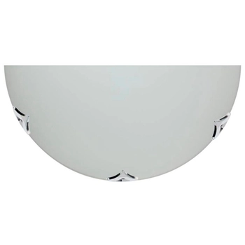 Kinkiet ścienny Sara 11-53735 Candellux półokrągły szklany biały