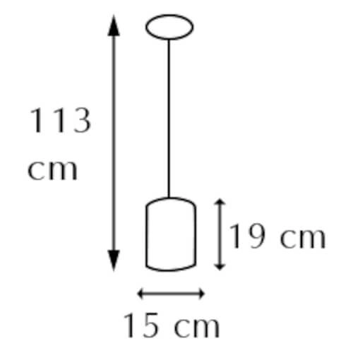 Okrągła lampa wisząca 5010/1 8C z kryształkami chrom