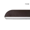 Podłużna wisząca lampa LINEA brązowa MSE1501100493 1xLED 40W 3000K nad wyspę