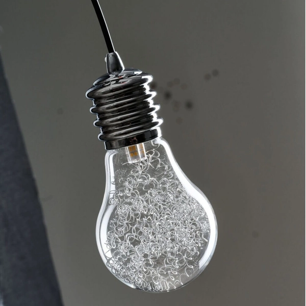 Zwieszana lampa pająk OTUS AZ1645 Azzardo salonowa chrom