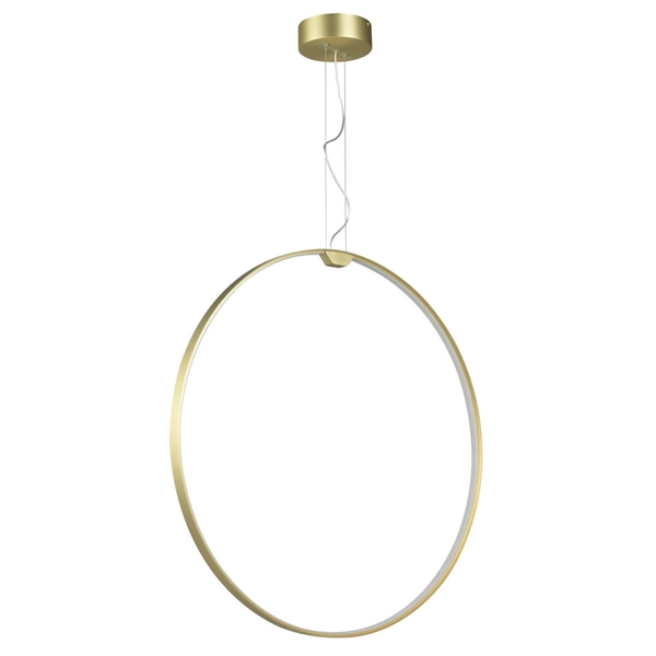 Pierścień wiszący Acirculo ST-10453P/D740A gold Step LED 100W 3000K ring złoty