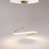 Wisząca lampa Curve MOD242PL-L33BSK LED 31W 3000-4000K mosiądz biały