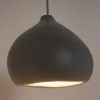 Wisząca lampa salonowa MAURO 41126 nad stół szary