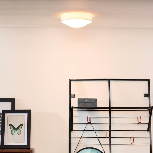 Lampa sufitowa okrągła Lex 08109/01/31 Lucide do jadalni biała