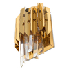 Pałacowa lampa ścienna Majestic MSE010100365 Moosee metalowa złota