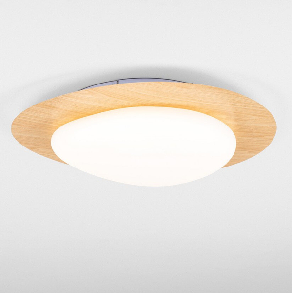 Plafon do kuchni ISIDRO LE44416 LED 21W 3000K nieregularny drewniany biały
