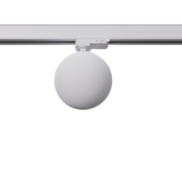 Lampa sufitowa trójobwodowa do szyn YOLI MYL.00389 kula biała