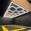 Oświetlenie sufitowe Hexagon HEX-240X480-WW LED 650W 3000K IP54 biały