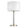 Stołowa lampka z abażurem Andromeda 71621 LED 13W 3000K chrom biały