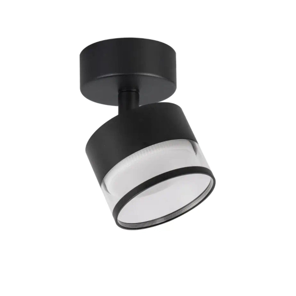 Reflektorek z regulacją Kendal LP-6331/1WS TR/BK do salonu czarny