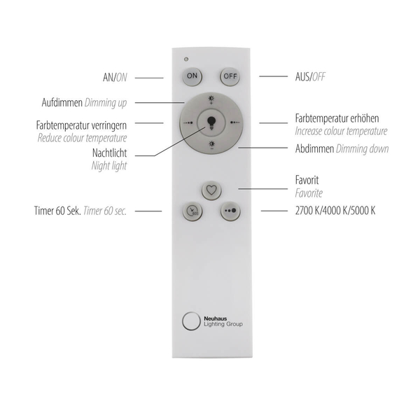 Kwadratowy plafon Smart 14451-18 LED 45W 2700-5000K do salonu czarny