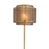 Stojąca lampa Hermine 4100180-6519 metalowa do salonu ażur mosiądz