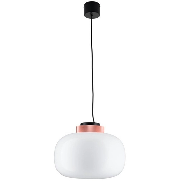 Wisząca lampa Boom 9969P/B Step LED 24W 3000K kulista biała miedziana