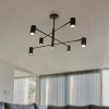 Loftowa lampa sufitowa 1118 regulowana tubki czarny