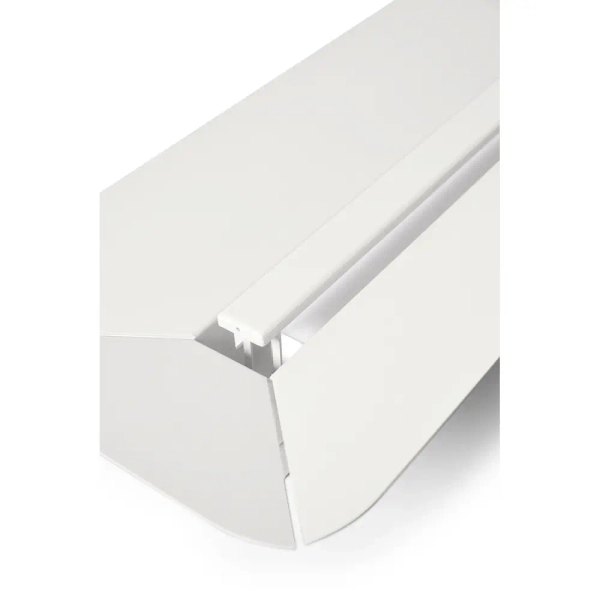 Ledowy kinkiet ścienny Yottsu YWB610002 LED 17W 3000K prostokątny biały