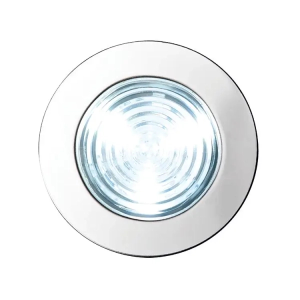 Zewnętrzne oczka wpusty 10 szt.IKON 76617 LED 0,75W 6500K IP67 srebrne