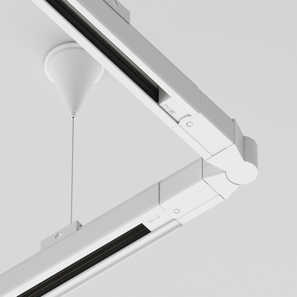 Złącze-L do systemu 3-fazowego Trinity TRA005CS-31W Maytoni białe