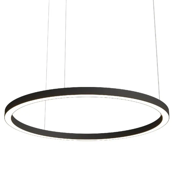 Nowoczesny żyrandol Aurum L PL0116-130-CCT-BK LED 55W CCT czarny